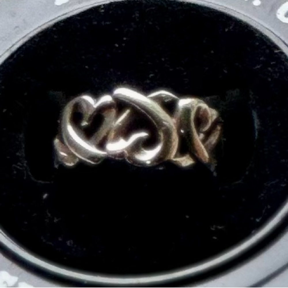 Tiffany & Co. Silver Paloma Picasso “Loving Hearts” Ring